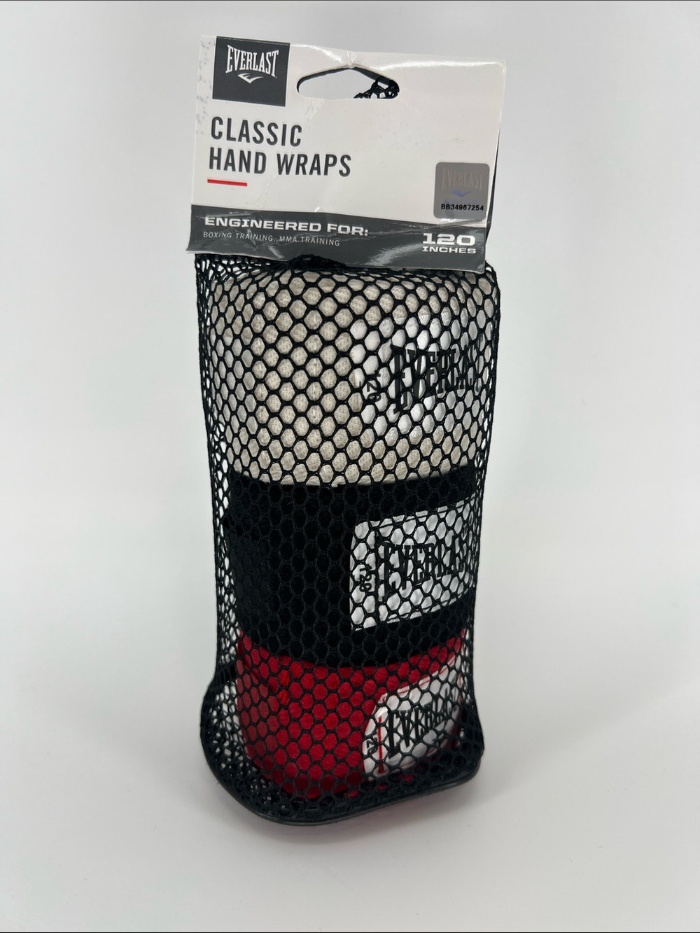 Everlast Core 120" Handwraps – 3 Pack